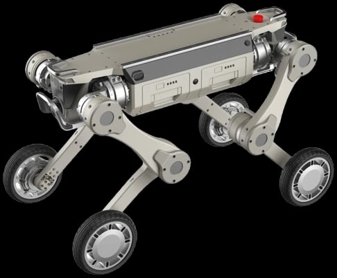 Kolesno-nožni štirinožni robot AgiBot D1 Max